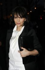 JULIETTE BINOCJE at Armani Fashion Show in Paris