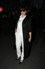 JULIETTE BINOCJE at Armani Fashion Show in Paris
