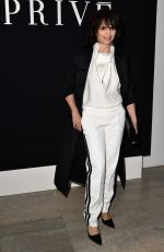 JULIETTE BINOCJE at Armani Fashion Show in Paris
