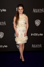 KAITLYN DEVER at Instyle and Warner Bros Golden Globes Party in Beverly Hills