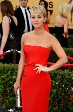 KALEY CUOCO at 2015 Screen Actor Guild Awards in Los Angeles