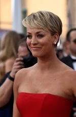 KALEY CUOCO at 2015 Screen Actor Guild Awards in Los Angeles