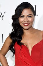 KAREN DAVID at 2015 Elle Women in Television Celebration in West Hollywood