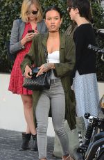 KARREUCHE TRAN Out for Lunch at Cecconis in Los Angeles