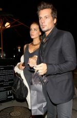 KATE BECKINSALE and Len Wiseman Arrives at Craig