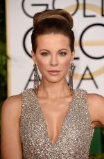 KATE BECKINSALE at 2015 Golden Globe Awards in Beverly Hills
