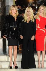 KATE HUDSON at Versace Fashion Show in Paris