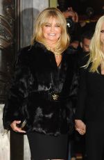 KATE HUDSON at Versace Fashion Show in Paris