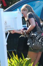 KATE HUDSON in Shorts Out in Santa Monica 1701
