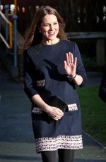 KATE MIDDLETON at Barlby Primary School in London
