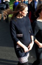KATE MIDDLETON at Barlby Primary School in London