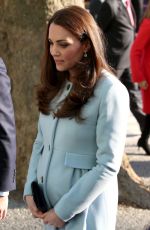 KATE MIDDLETON at Kensington Leisure Centre in London