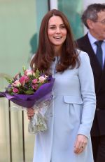 KATE MIDDLETON at Kensington Leisure Centre in London