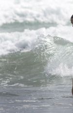 KATE WINSLET in Swimsuit at a Beach in Auckland