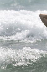 KATE WINSLET in Swimsuit at a Beach in Auckland