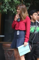 KATHARINE MCPHEE in Jeans on the Set of Scorpion in Los Angeles 0801
