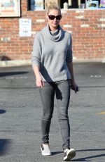 KATHERINE HEIGL and Her Dog Out in Los Angeles 2701