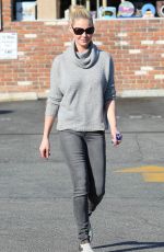 KATHERINE HEIGL and Her Dog Out in Los Angeles 2701