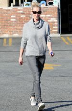 KATHERINE HEIGL and Her Dog Out in Los Angeles 2701