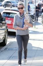 KATHERINE HEIGL and Her Dog Out in Los Angeles 2701