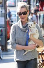 KATHERINE HEIGL and Her Dog Out in Los Angeles 2701