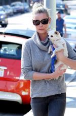 KATHERINE HEIGL and Her Dog Out in Los Angeles 2701
