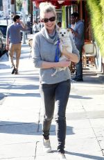 KATHERINE HEIGL and Her Dog Out in Los Angeles 2701