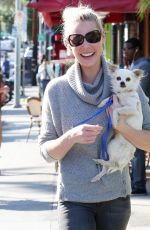 KATHERINE HEIGL and Her Dog Out in Los Angeles 2701