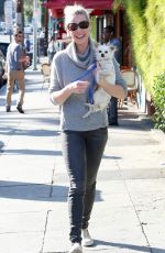 KATHERINE HEIGL and Her Dog Out in Los Angeles 2701