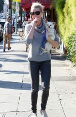 KATHERINE HEIGL and Her Dog Out in Los Angeles 2701