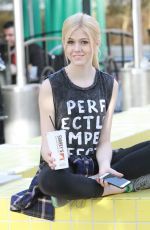 KATHERINE MCNAMARA Leaves Sharky