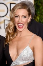 KATIE CASSIDY at 2015 Golden Globe Awards in Beverly Hills