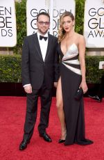 KATIE CASSIDY at 2015 Golden Globe Awards in Beverly Hills