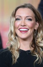 KATIE CASSIDY at CW arrow Panel TCA Press Tour in Pasadena