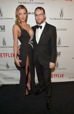 KATIE CASSIDY at The Weinstein Company and Netflix Golden Globes Party in Bevrly Hills