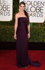 KATIE HOLMES at 2015 Golden Globe Awards in Beverly Hills