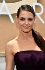 KATIE HOLMES at 2015 Golden Globe Awards in Beverly Hills