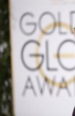 KATIE HOLMES at 2015 Golden Globe Awards in Beverly Hills