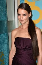 KATIE HOLMES at HBO Golden Globes Party in Los Angeles