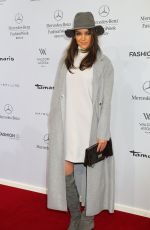 KATIE HOLMES at Marc Cain Fashion Show in Berlin