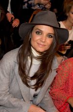 KATIE HOLMES at Marc Cain Fashion Show in Berlin