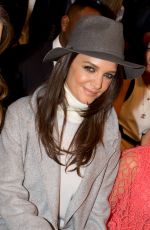 KATIE HOLMES at Marc Cain Fashion Show in Berlin