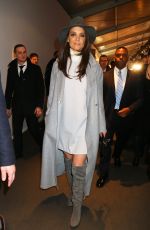 KATIE HOLMES at Marc Cain Fashion Show in Berlin