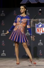 KATY PERRY at Pepsi Super Bowl XLIX Halftime Show Press Conference