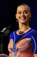 KATY PERRY at Pepsi Super Bowl XLIX Halftime Show Press Conference