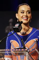 KATY PERRY at Pepsi Super Bowl XLIX Halftime Show Press Conference