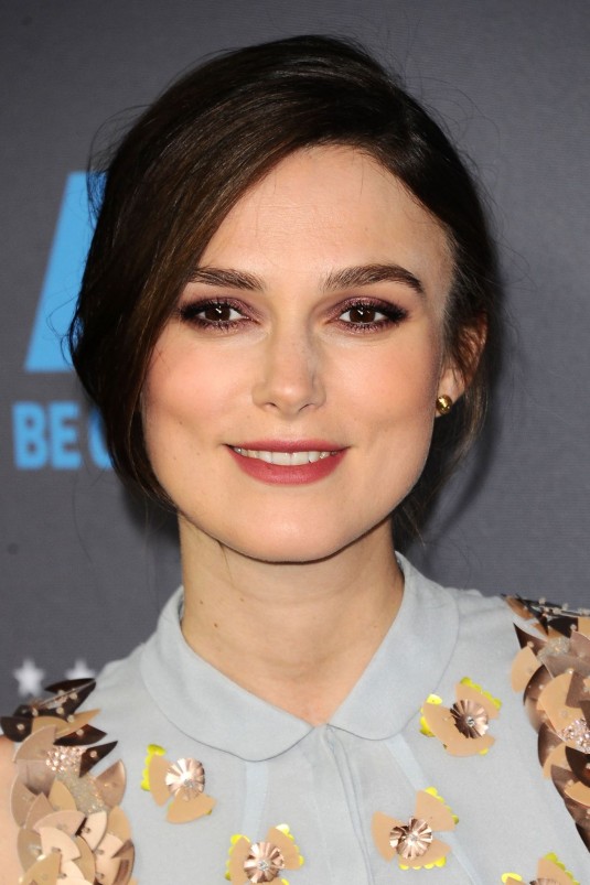 KEIRA KNIGHTLEY at 20th Annual Critics Choice Movie Awards