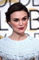 KEIRA KNIGHTLEY at 2015 Golden Globe Awards in Beverly Hills