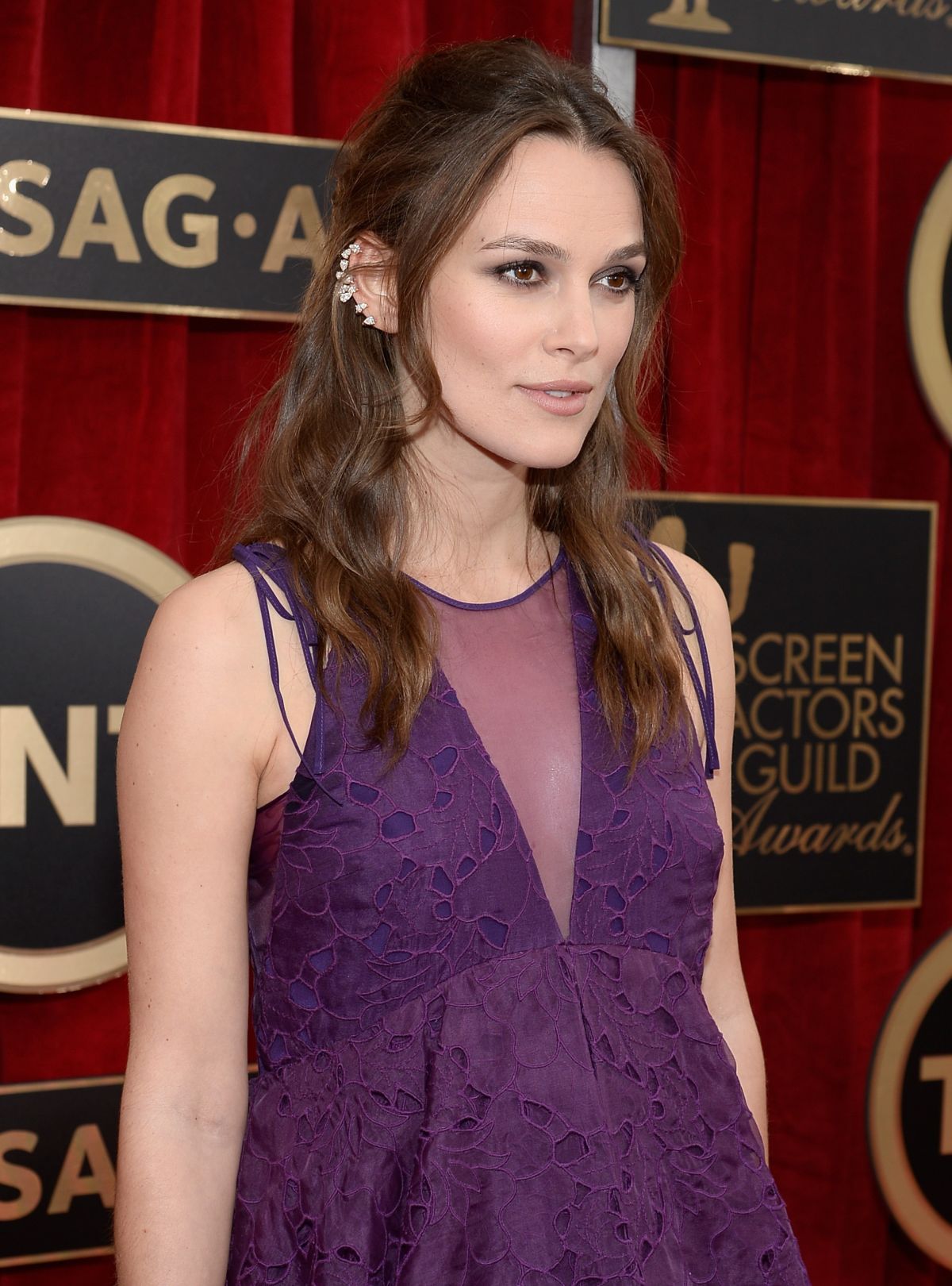 KEIRA KNIGHTLEY at 2015 Screen Actor Guild Awards in Los Angeles ...