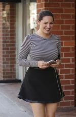 KELLY BROOK Arrives at a Salon in Beverly Hills
